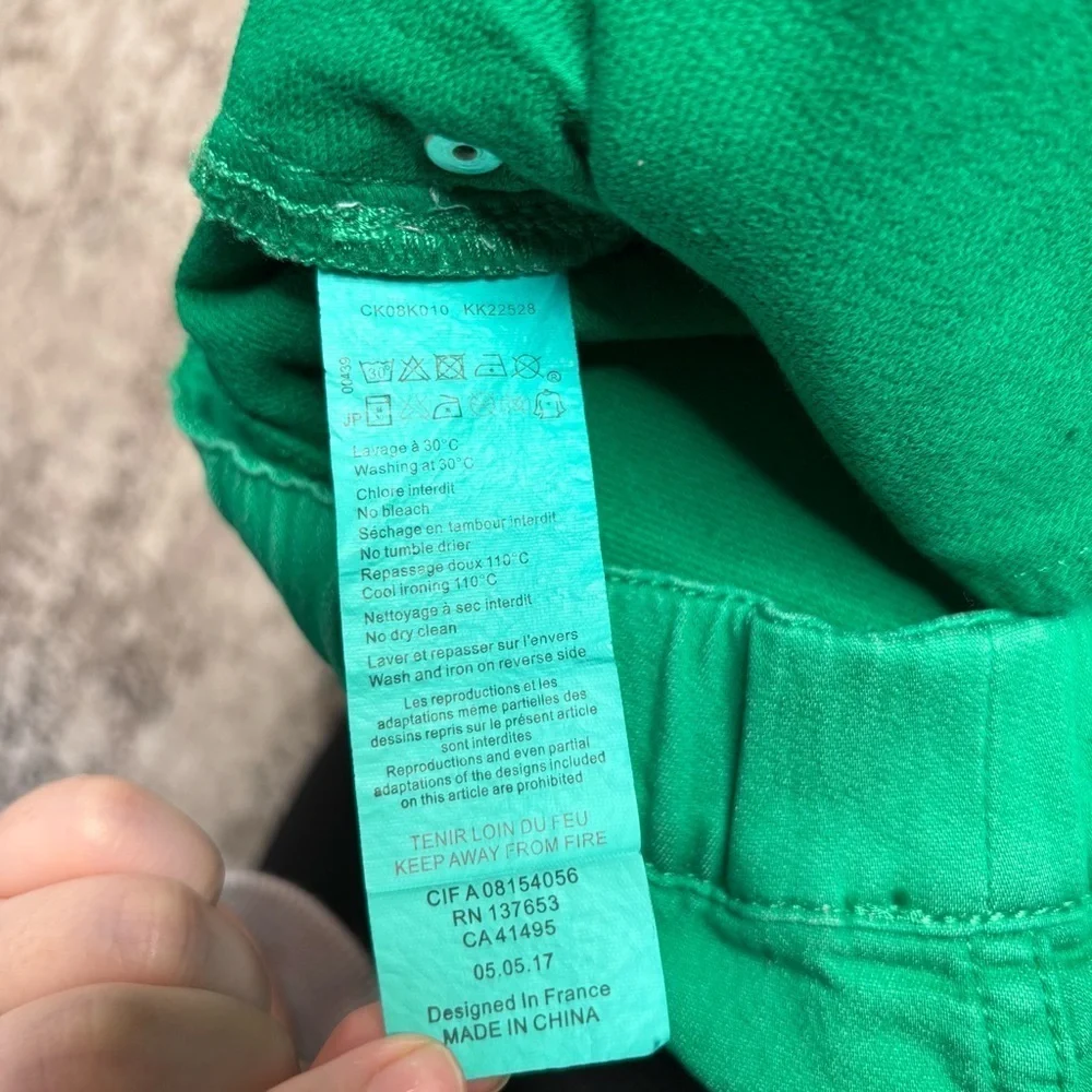 Kenzo Paris Vibrant Green Kids Joggers Size 12A/152